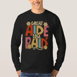 Paraeducator Paraprofessional Educator Great Aide T-Shirt