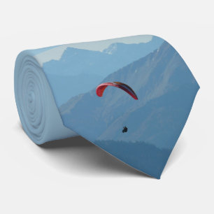 Paraglider Paragliding Blue Sky Tie