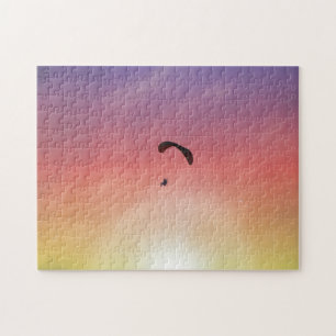 Paraglider Parasin Sunset Puzzle
