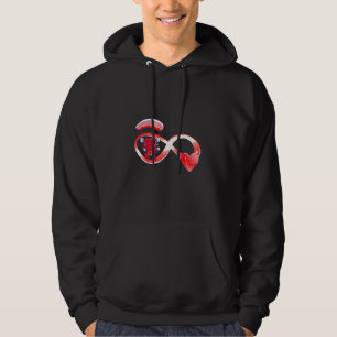 Paragliding Forever Infinity Heart Love Paraglider Hoodie