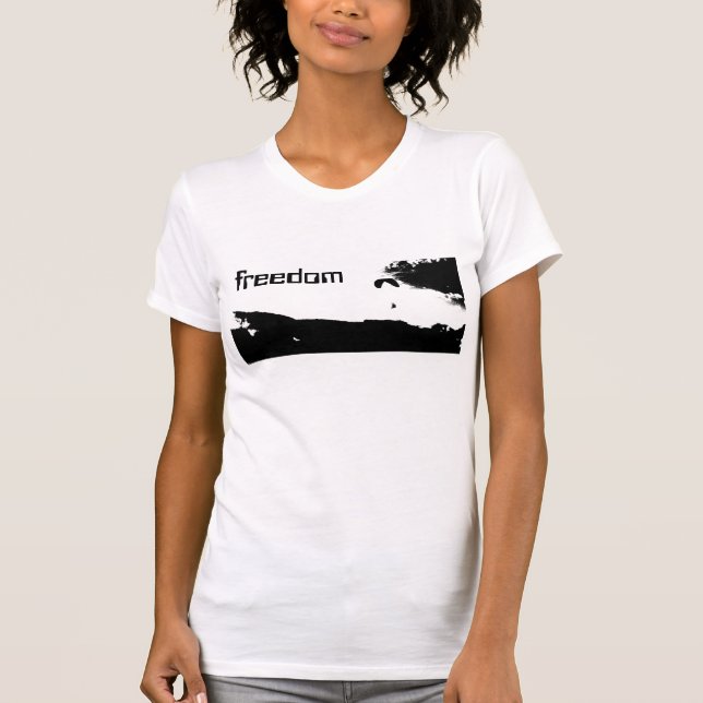 Paragliding Freedom T-Shirt (Front)