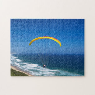 Paragliding Near Wilderness, Garden Route Jigsaw Puzzle