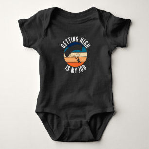Paragliding Parachute Jumpin Skydiving Baby Bodysuit