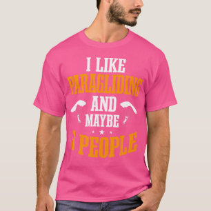 Paragliding Parachute Paragliders Thermals Skydivi T-Shirt
