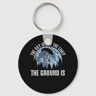 Paragliding Paraglider Keychain