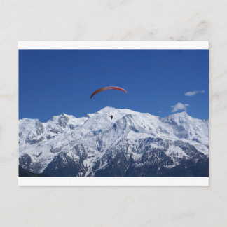 Paragliding Postcard