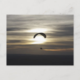 Paragliding Postcard