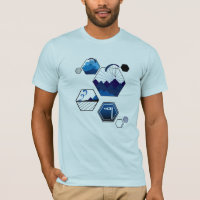 Paragliding Tessellating Elements Navy
