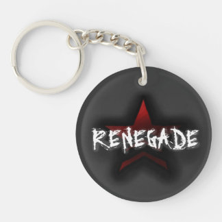 Paragon or Renegade: Double-sided Key-chain Keychain