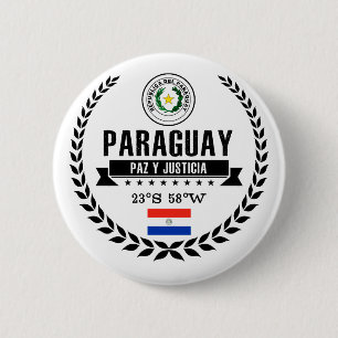 Paraguay 2 Inch Round Button