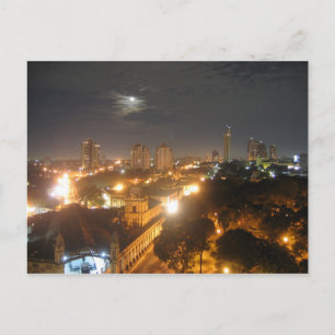 Paraguay - Asunción - At Night Postcard