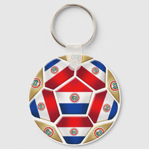 Paraguay ball 2010 2014 soccer ball gifts keychain