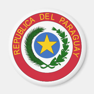 Paraguay coat of arms magnet