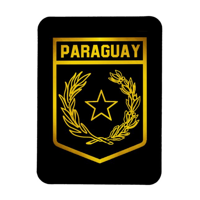Paraguay Emblem Magnet (Vertical)