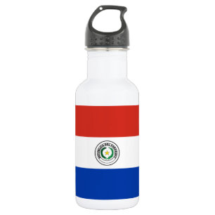 Paraguay Flag 532 Ml Water Bottle