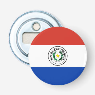 Paraguay flag bottle opener