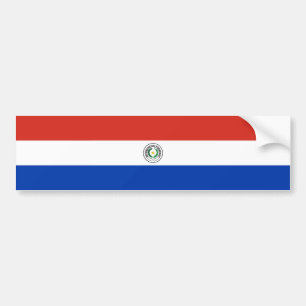 Paraguay Flag Bumper Sticker