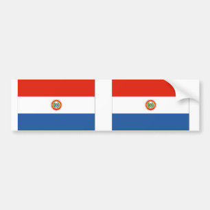 Paraguay Flag Bumper Sticker