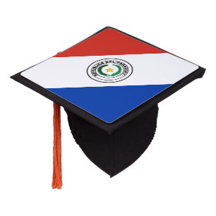 Paraguay Flag Graduation Cap Topper