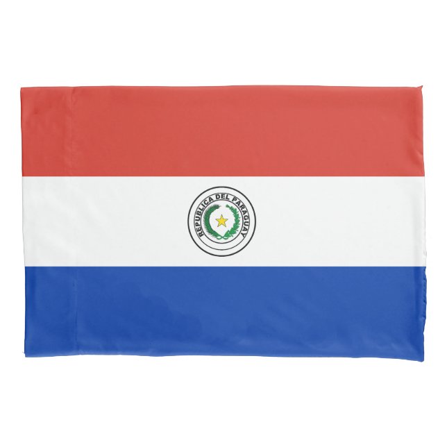 Paraguay Flag Pillowcase (Front)