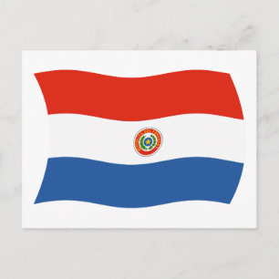 Paraguay Flag Postcard