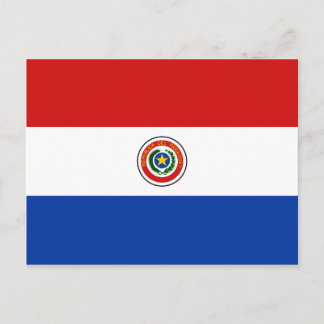 Paraguay Flag Postcard