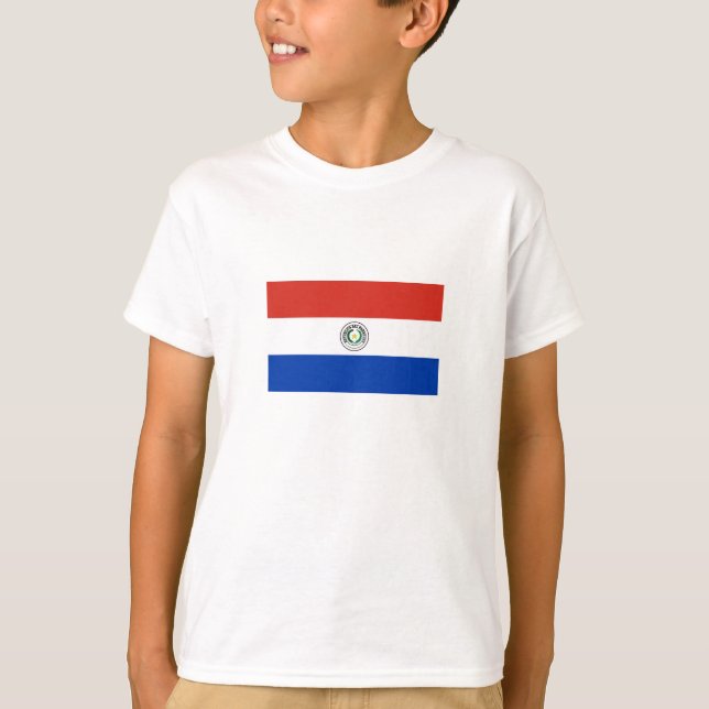 Paraguay Flag T-Shirt (Front)