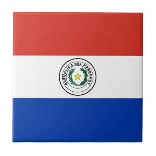 Paraguay flag tile