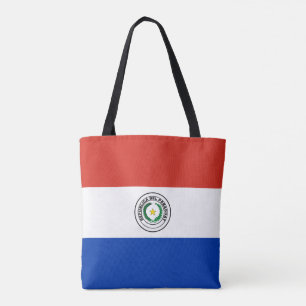 Paraguay Flag Tote Bag