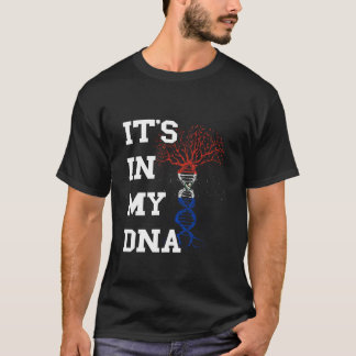 Paraguay It's In My DNA Tree Molecule Paraguayan R T-Shirt