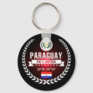 Paraguay Keychain