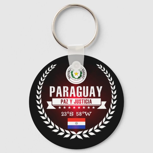 Paraguay Keychain (Front)