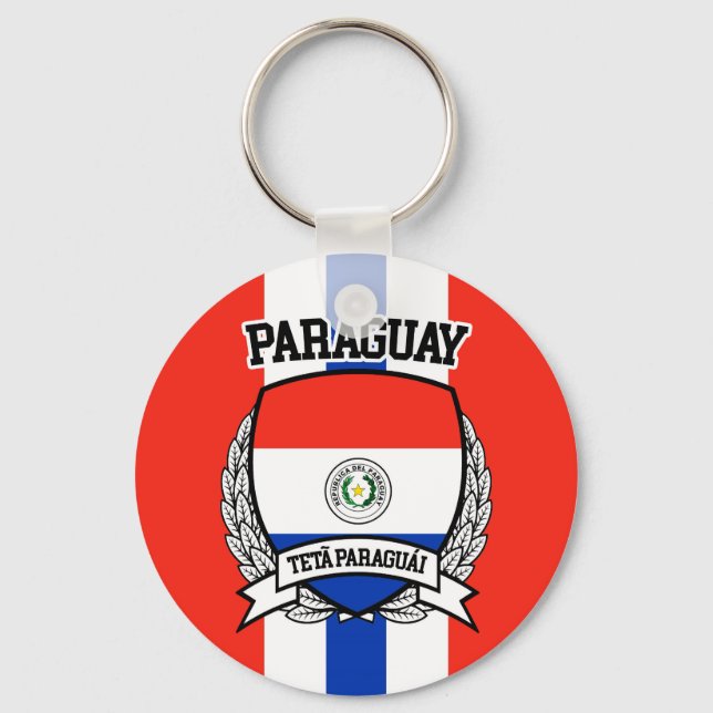 Paraguay Keychain (Front)