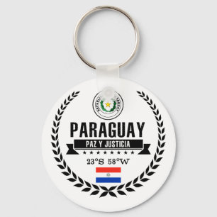 Paraguay Keychain