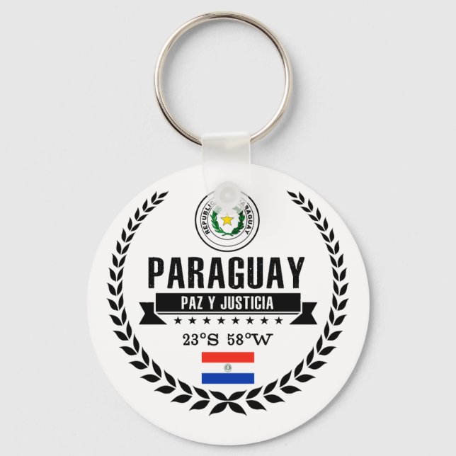 Paraguay Keychain (Front)