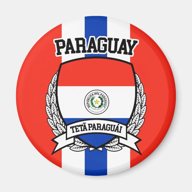 Paraguay Magnet (Front)