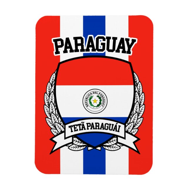Paraguay Magnet (Vertical)