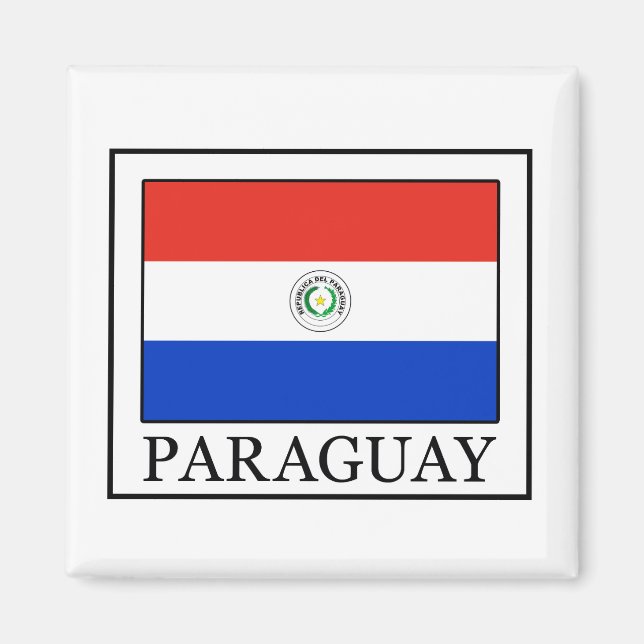 Paraguay Magnet (Front)
