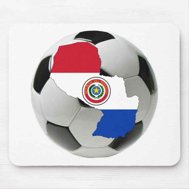 Paraguay national team mouse pad (Front)
