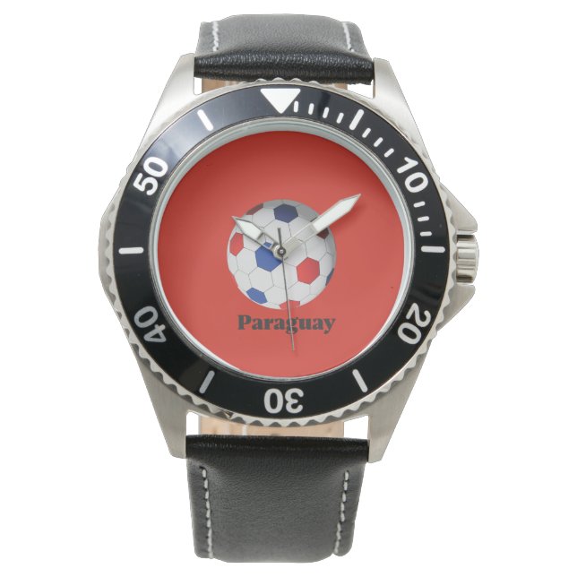 Paraguay Soccer Watch (Front)