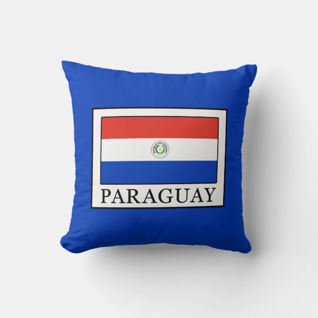 Paraguay Throw Pillow (Front)
