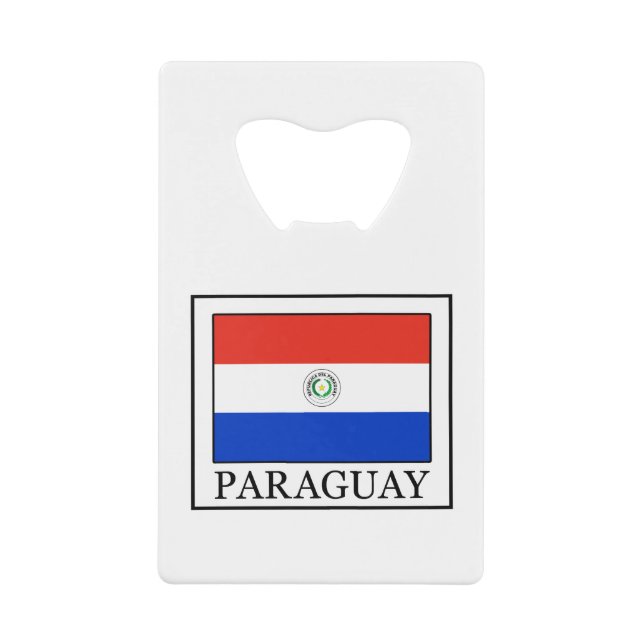 Paraguay Wallet Bottle Opener (Front)