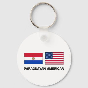 Paraguayan American Keychain