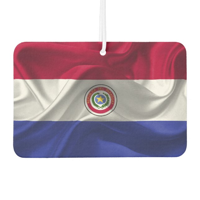 Paraguayan flag air freshener (Front)
