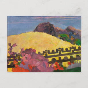 Parahi Te Maras by Paul Gauguin Postcard
