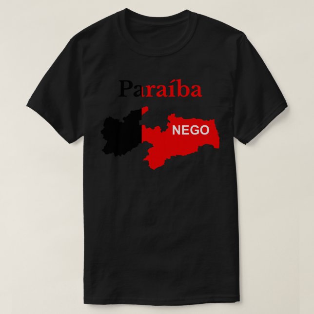 Paraiba State Brazil T-Shirt (Design Front)