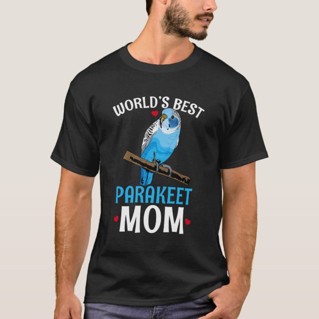 Parakeet Budgie T-Shirt (Front)