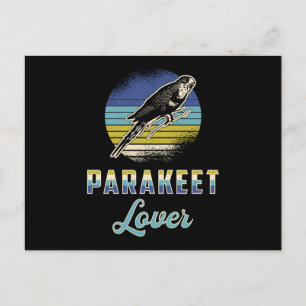 Parakeet Lover Bird Birds Budgerigar Pet Budgie Postcard