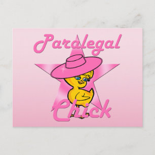 Paralegal Chick #8 Postcard