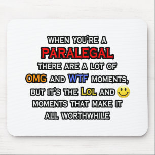 Paralegal ... OMG WTF LOL Mouse Pad